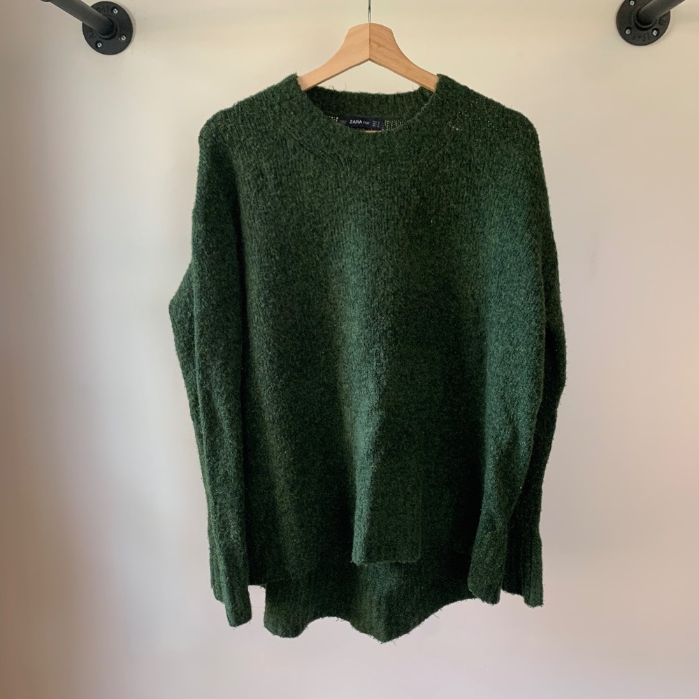 Green Zara Sweater